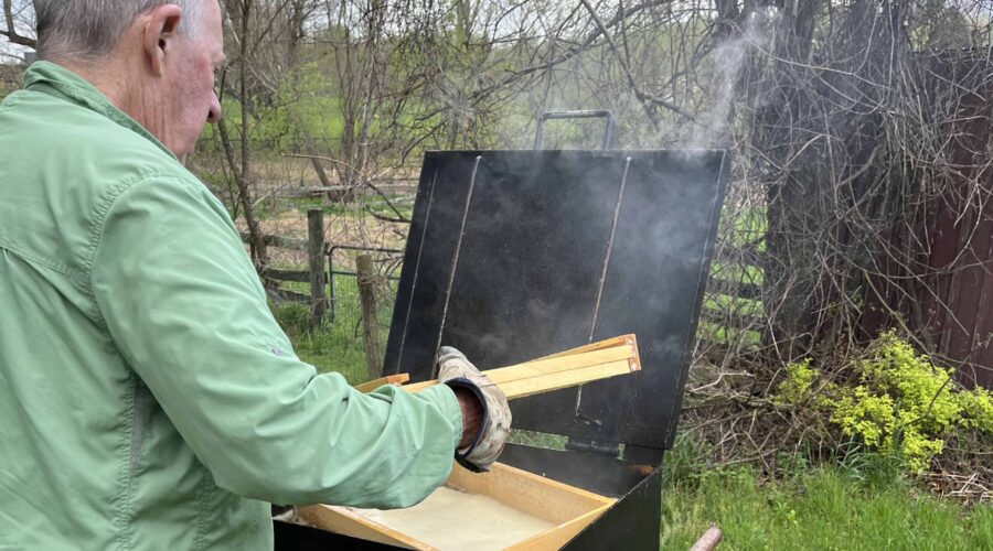 Wax dipping equipment at SHP